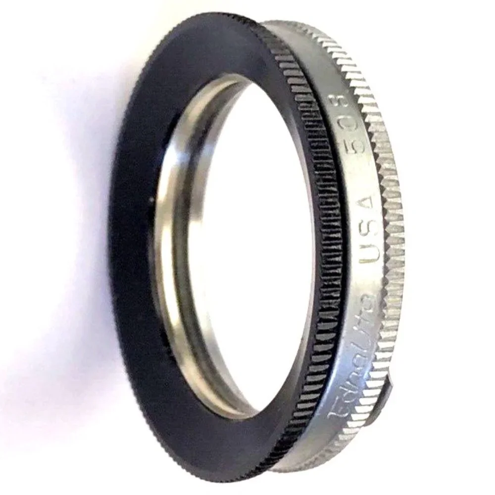 Vintage EdnaLite Duraklad Coated Portrait +1 Lens w/ 508 Filter Adapter Bayonet